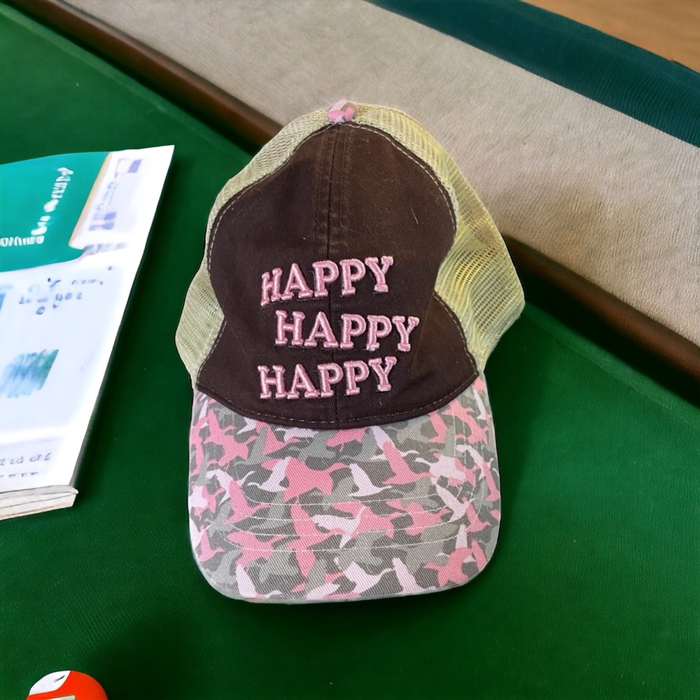 Duck Dynasty Camo Pink Patch Cap